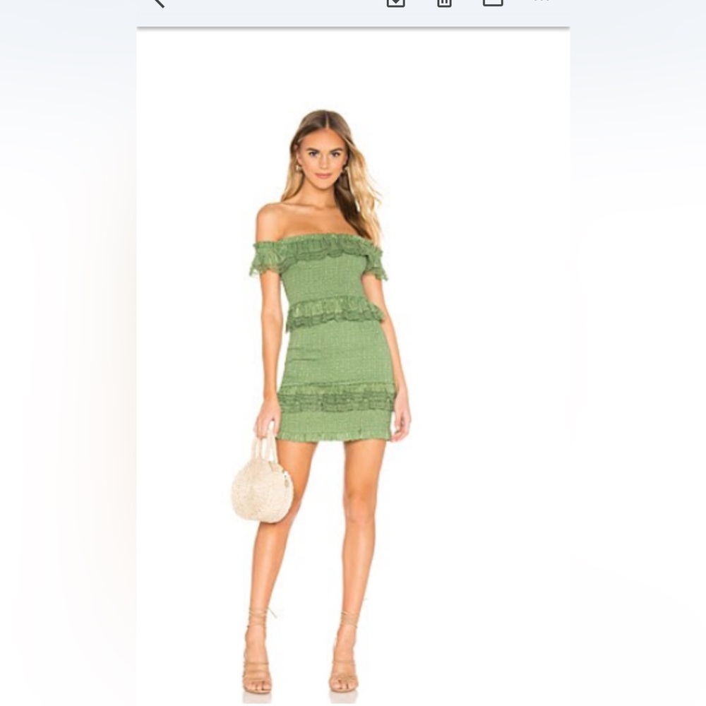 Tularosa - Teri Dress in Mint Green